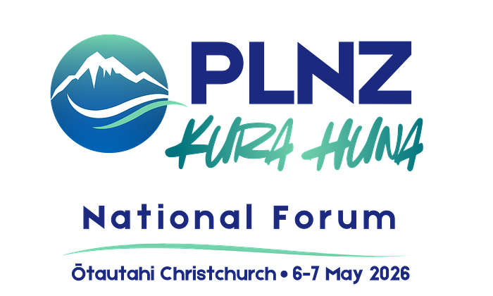 Public Libraries New Zealand National Forum - Kura Huna 2026 logo